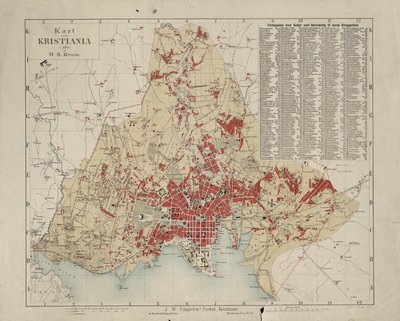 Map from the National Library